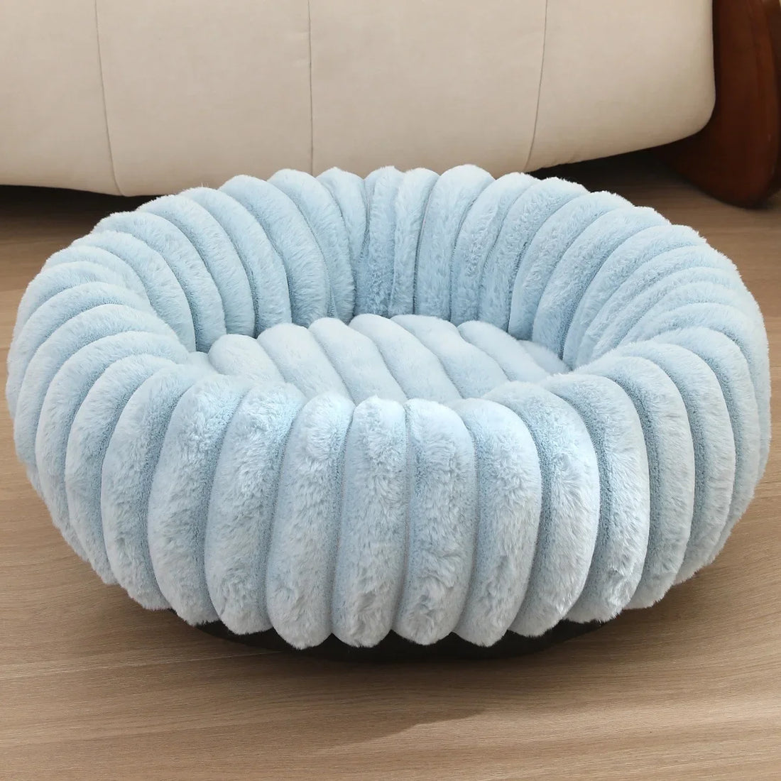 New Comfy Round Pet Bed for Dog Soft Cat Bed 