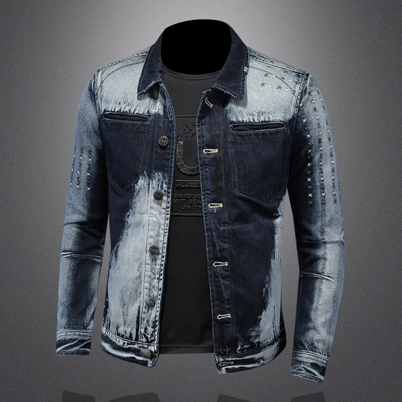 New  Stylish Top Coat Spring and Autumn Winter New Trend with All the Fashionable Handsome  Jacket Men's Clothing