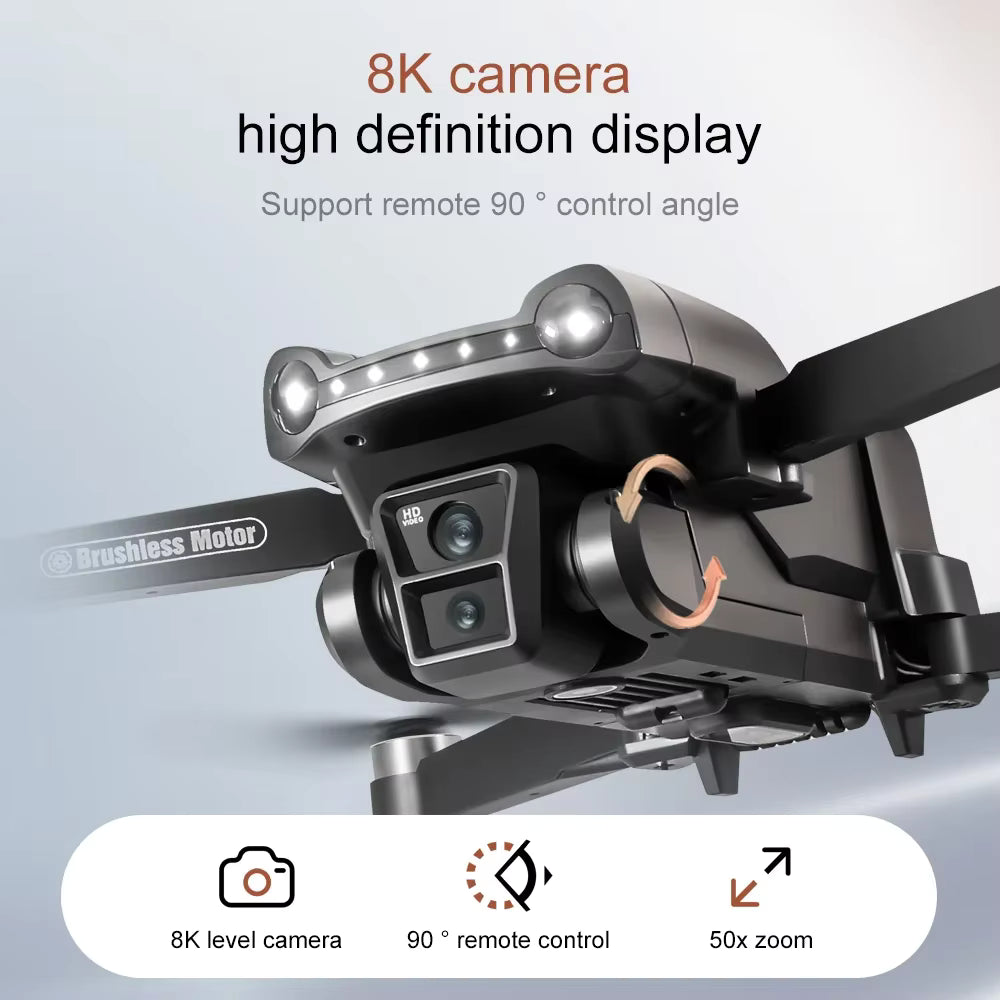 New VMax GPS Drone 8K Professional Camera Aerial  Large Screen Remote Control