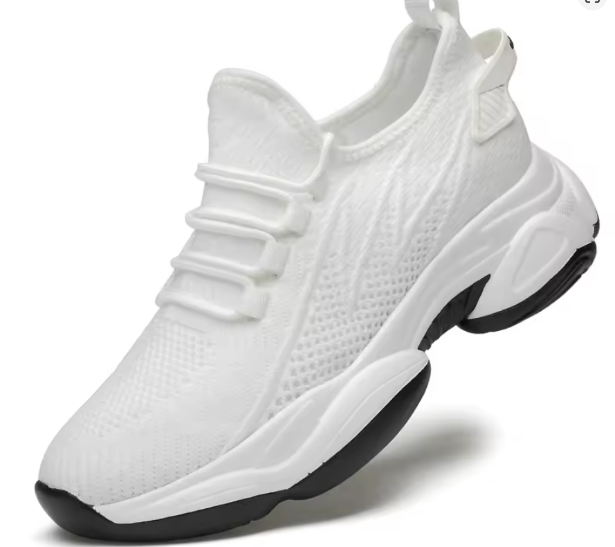 Men's Elevator Shoes – Breathable Casual Sneakers with Invisible Lift