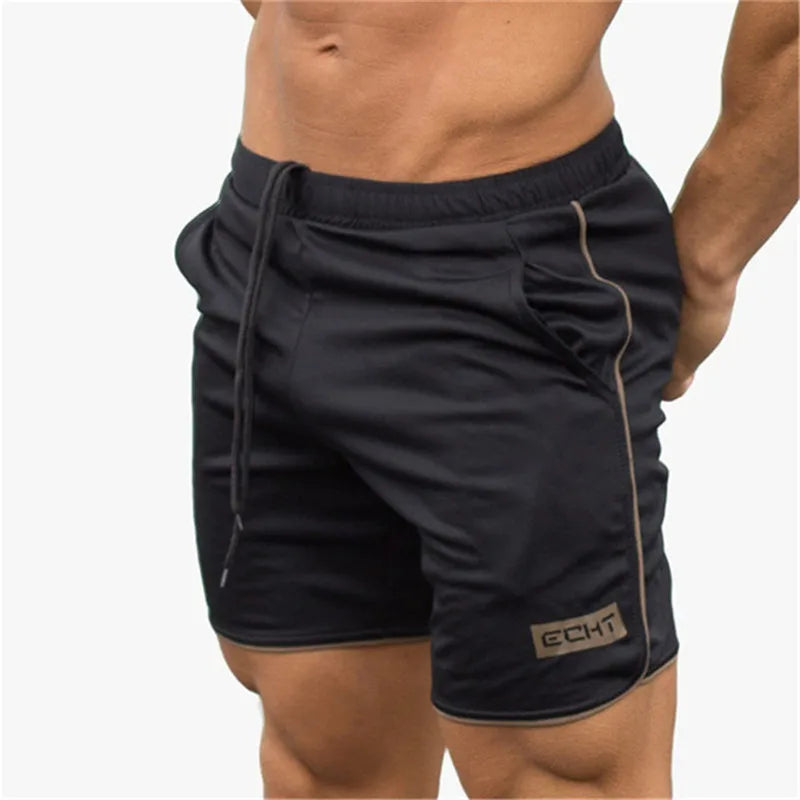  NEW Quality Running Shorts Men Sports Jogging Fitness Shorts Quick Dry  Mesh Gyms Shorts 