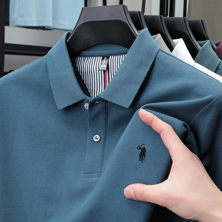 New 100% Pure Cotton Fusion Italian Mens Polo Shirt