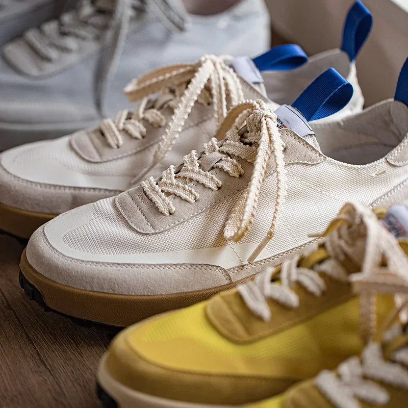 Mens Vintage Jogging Shoes for Men Casua Wear Sneakers