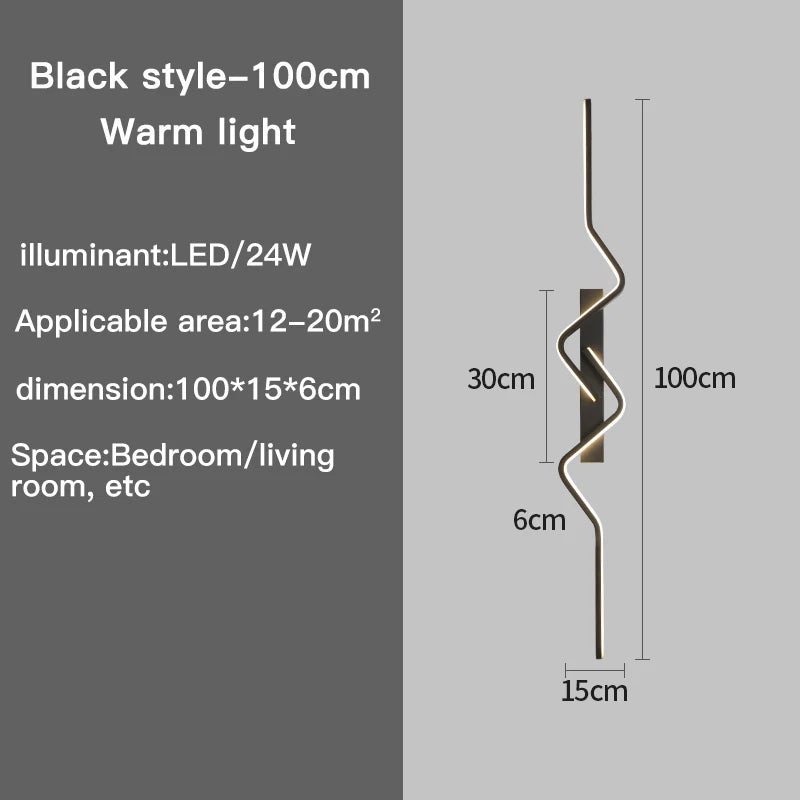 Modern Stairs Bedroom Wall Light Lux Home Decor