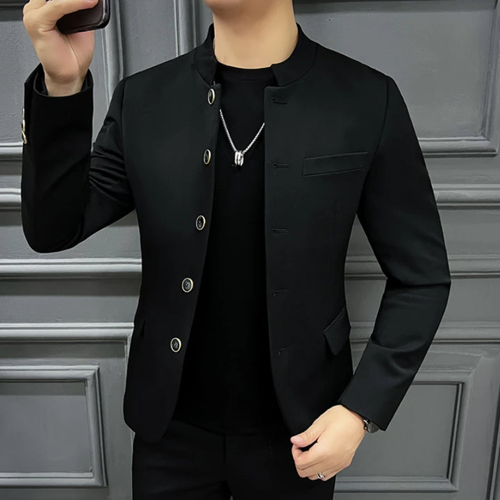 New Modern Mens Spring Stylish Casual Blazer Jacket 