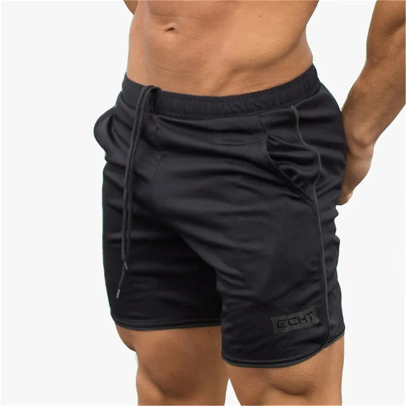  NEW Quality Running Shorts Men Sports Jogging Fitness Shorts Quick Dry  Mesh Gyms Shorts 