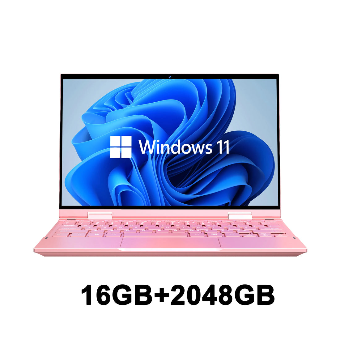 New 2 in 1 Touchscreen 10.95" Laptop 360° Flip Laptop  Celeron N95 Windows 11 16GB DDR5 2TB SSD Aluminum Alloy Body Notebook PC