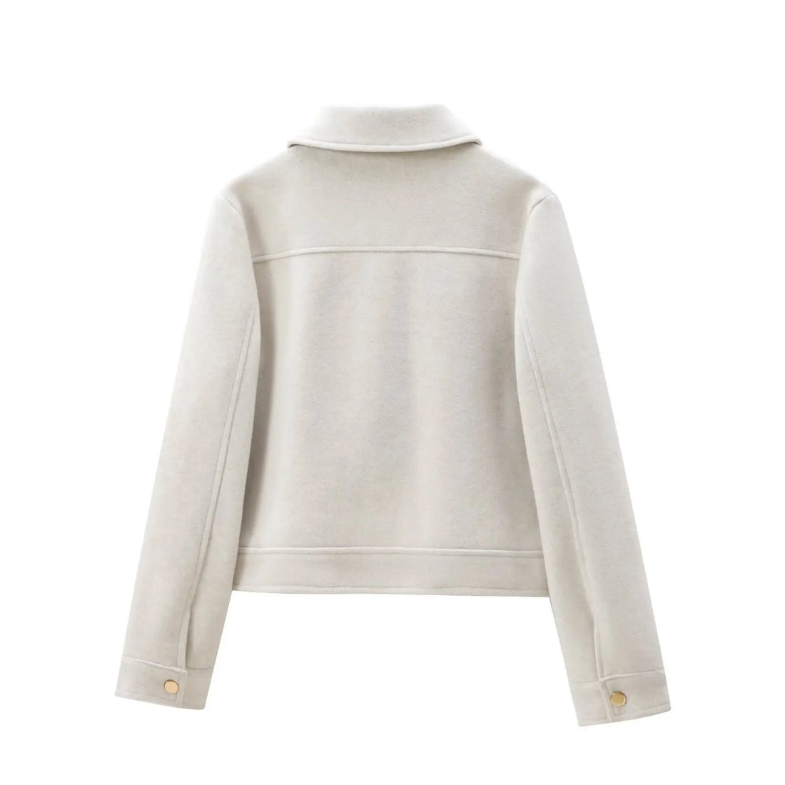 New Women Zipper Jacket Coat Long Sleeve Outerwear 