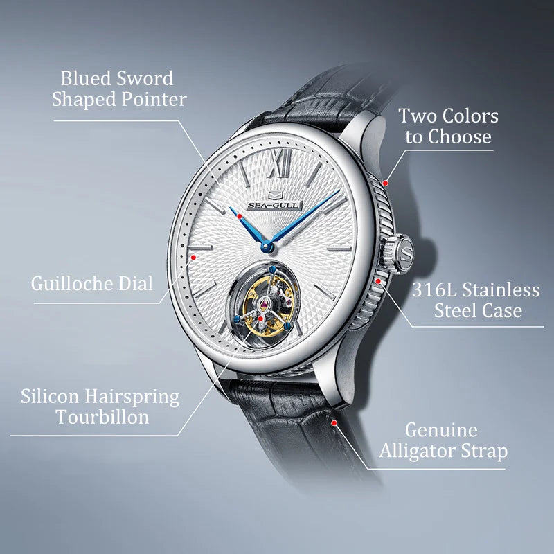 New Seagull Luxury Master Series Tourbillon Mechanical Watch