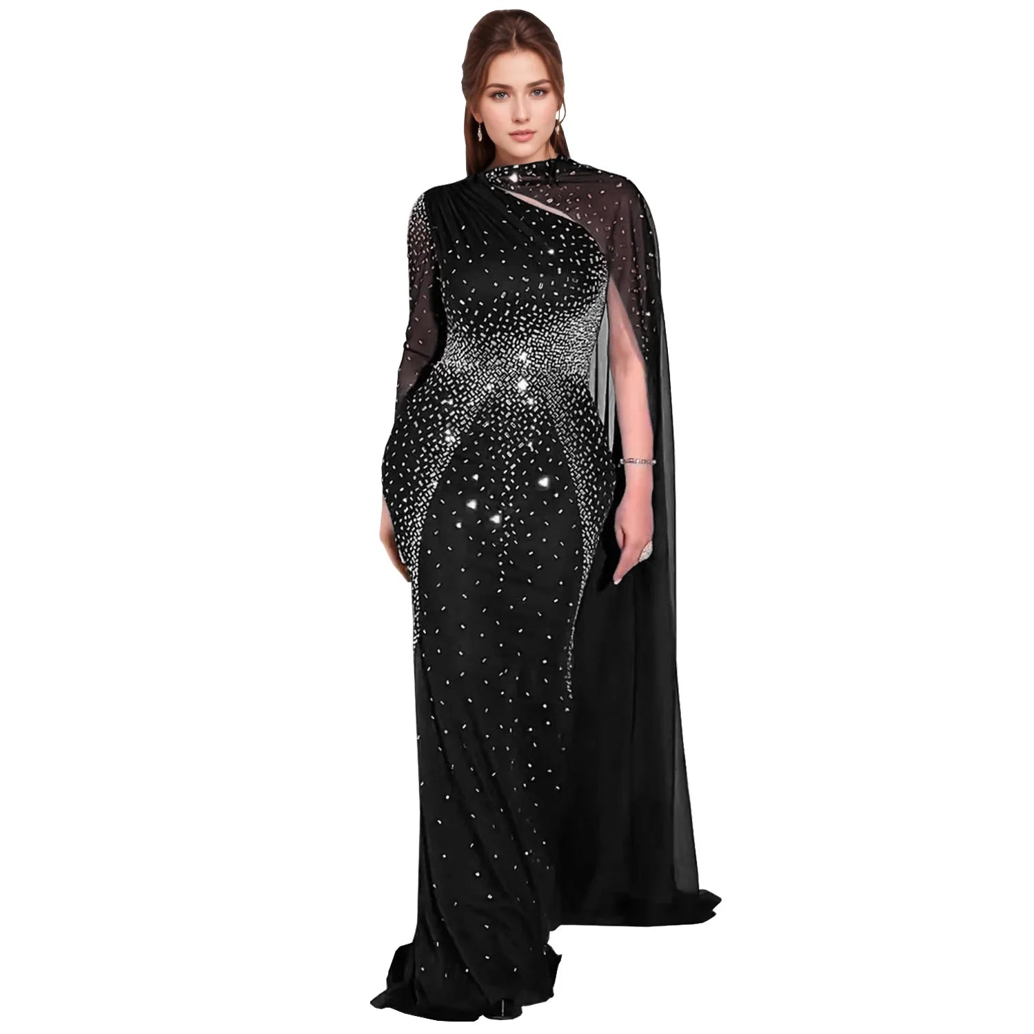 New Women Modern Wedding Party Long Dress Luxury Party Outfits