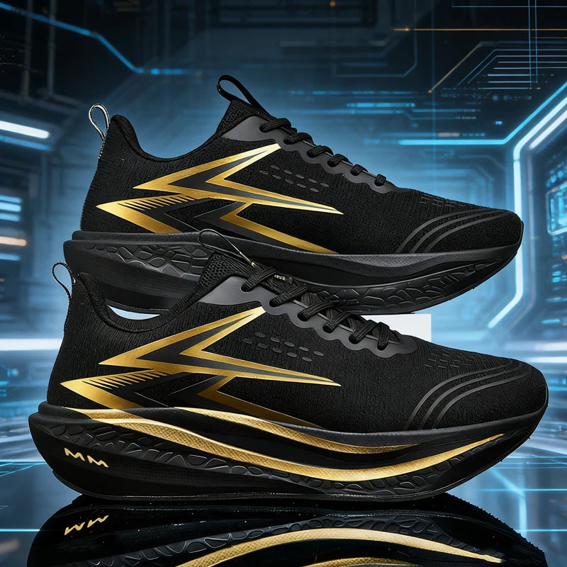 Premium Running Shoes Mens Carbon Board Sports Breathable Sneakers