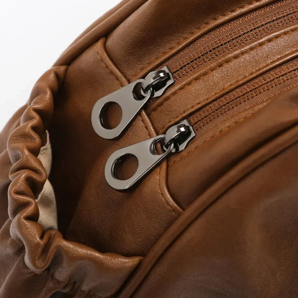 Fashion Backpack for Women Luxury Designer Rucksack Retro Style  Multi-Functional Travel Bag