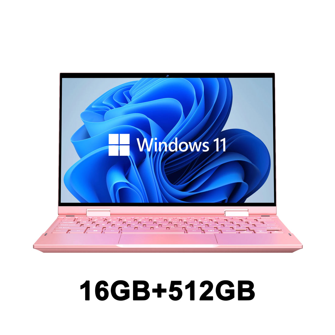 New 2 in 1 Touchscreen 10.95" Laptop 360° Flip Laptop  Celeron N95 Windows 11 16GB DDR5 2TB SSD Aluminum Alloy Body Notebook PC