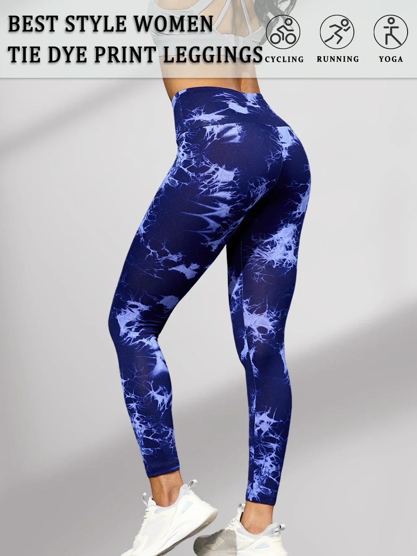 Super Soft High Waisted Design Gym Leggings for Women 