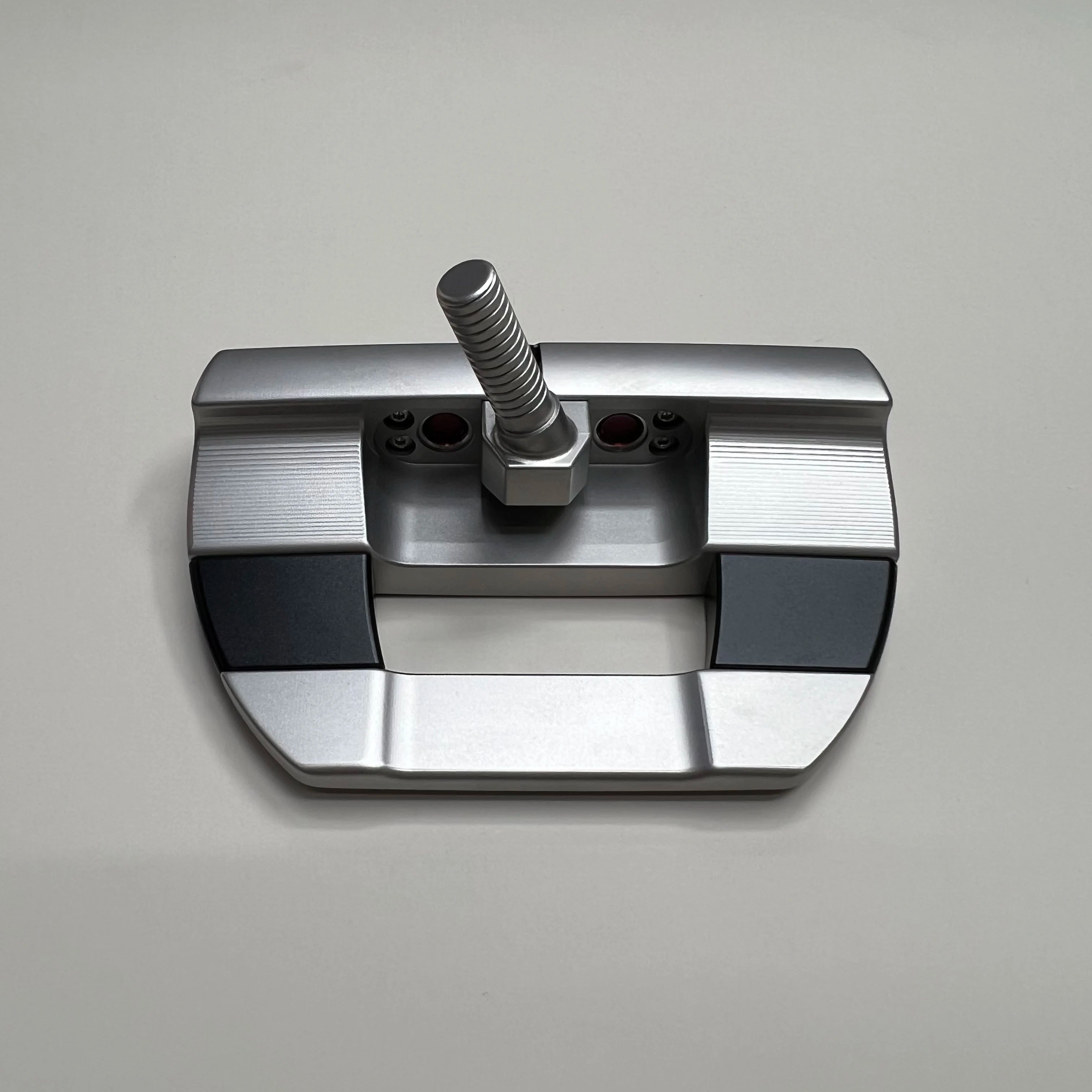 New Carbon Steel Embedded Faceplate Golf Putter Head 