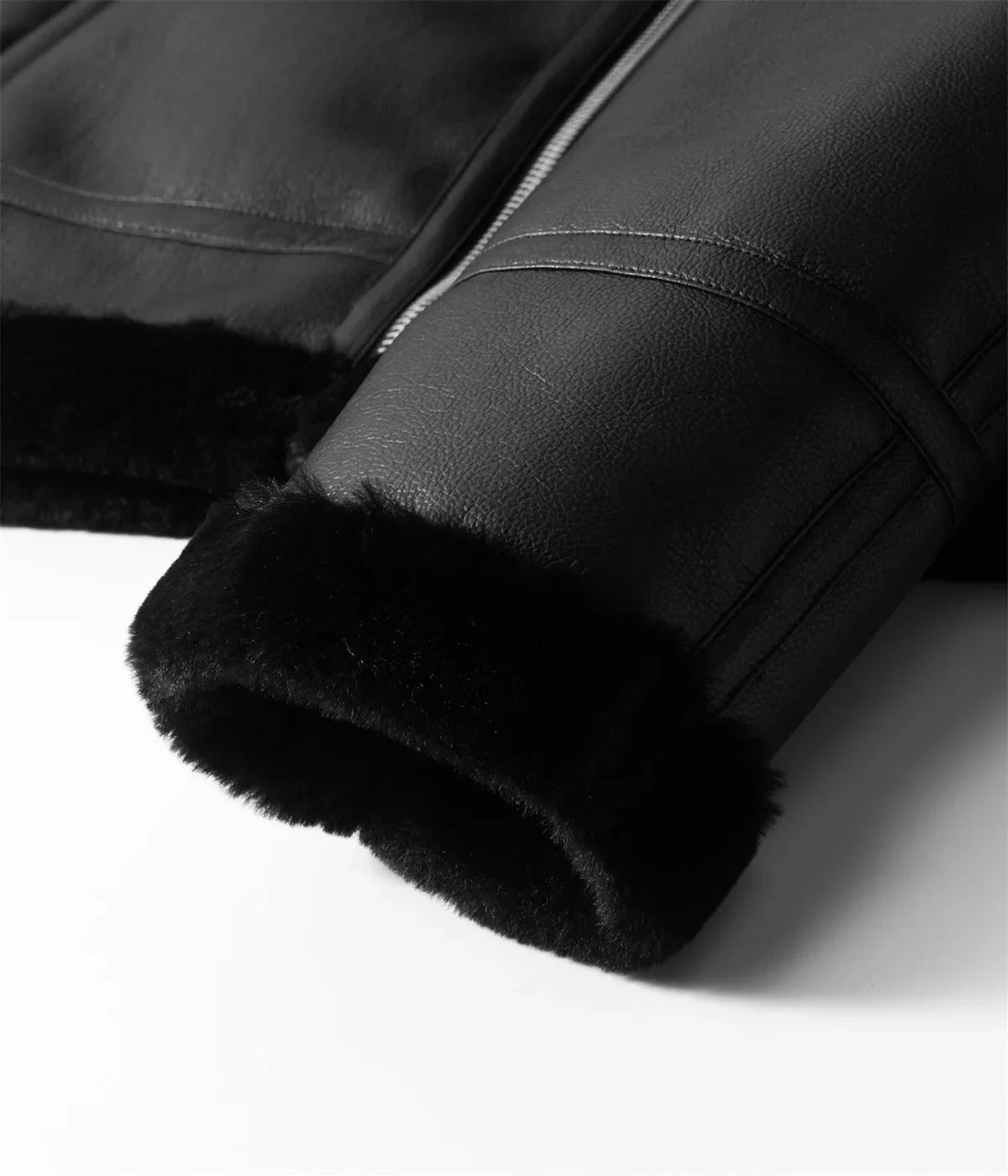 New Leather Jackets Warm Cashmere Coat Brand Men'S Luxury Fur Lamb Wool Leather Coat Thickened Warm Sheepskin Leather Coat