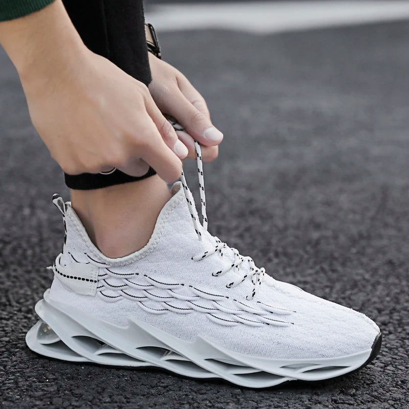 Men's Casual Sneakers – Breathable  Running Shoes, Luxury l Everyday Walking Shoes