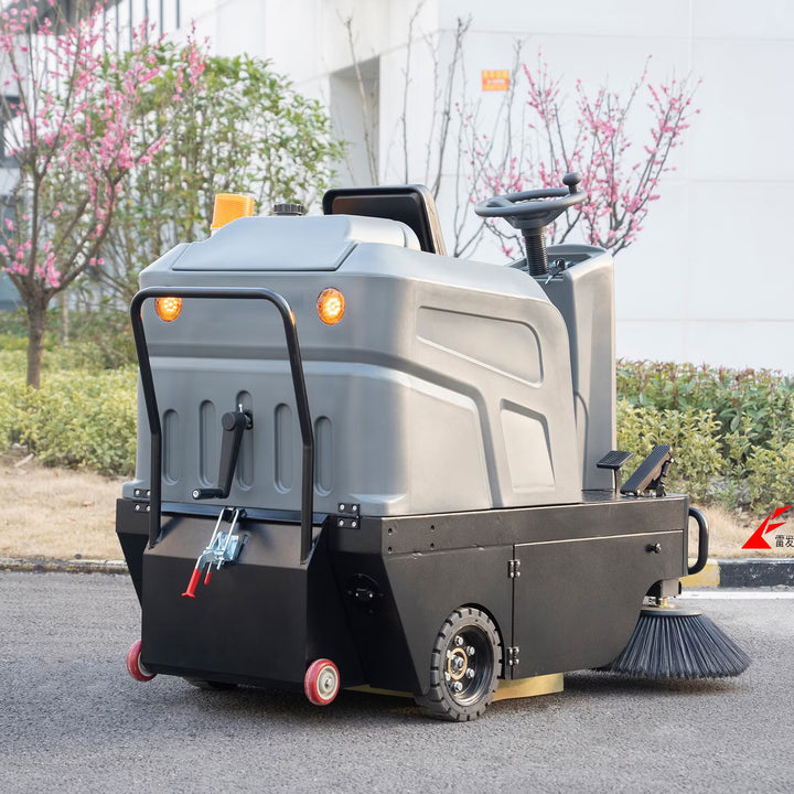 Modern Electric Huge Floor Sweeper Ride on Battery Power Automatic Sweeper