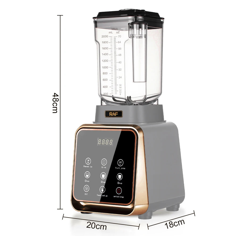 Smart Touch Screen High-Speed Blender 2L – Ice Crushing Smoothie & Shake Maker