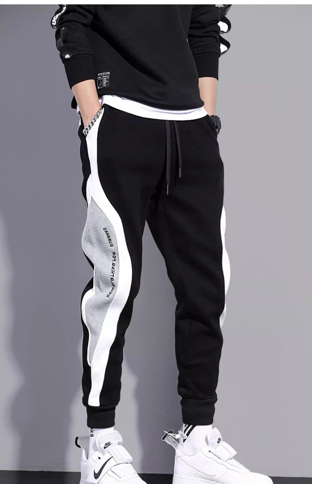 Men's Spring Autumn Sports Pants rousers Casual Jogger Leggings Streetwear Pants