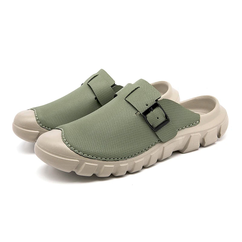 Men's Summer Casual Shoes – Breathable Mesh Walking light - Non-Slip Clogs & Sandals