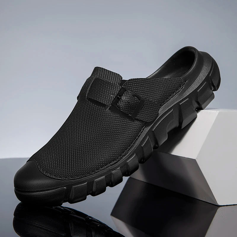 Men's Summer Casual Shoes – Breathable Mesh Walking light - Non-Slip Clogs & Sandals