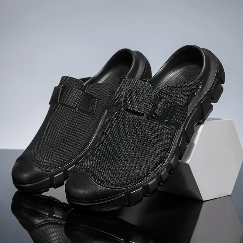 Men's Summer Casual Shoes – Breathable Mesh Walking light - Non-Slip Clogs & Sandals