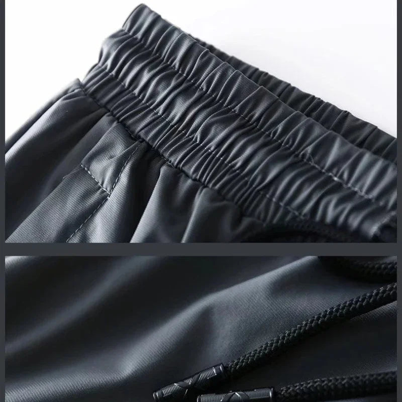 Men's Summer Ice Silk Casual Pants Size Guide