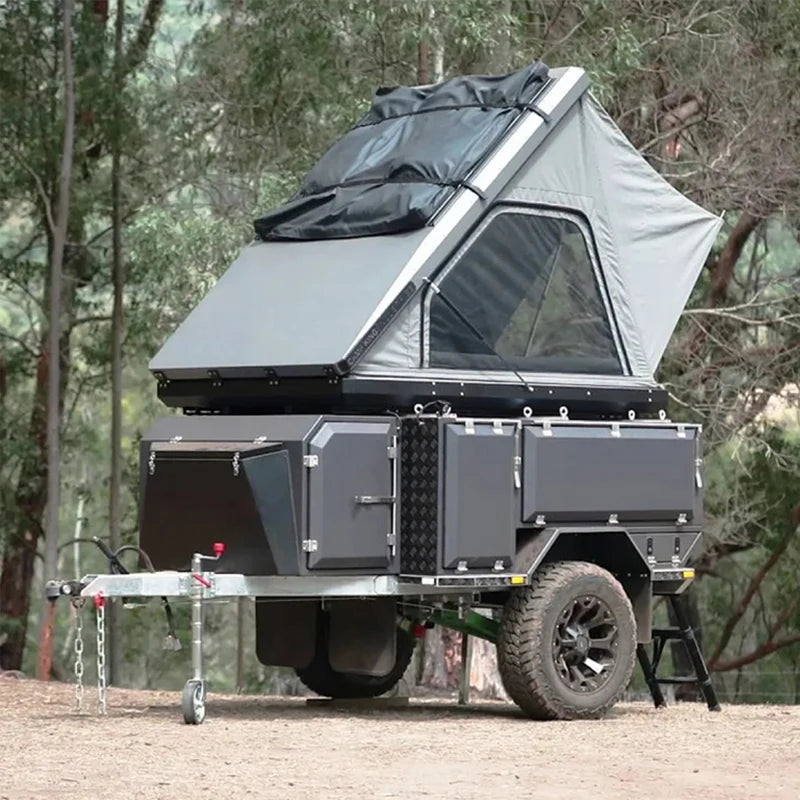 New Mobile Home Mini Offroad Camping 4x4 Trailer