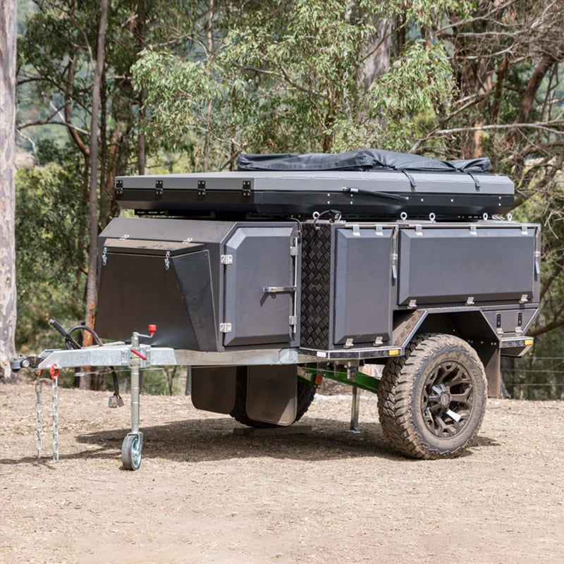 New Mobile Home Mini Offroad Camping 4x4 Trailer