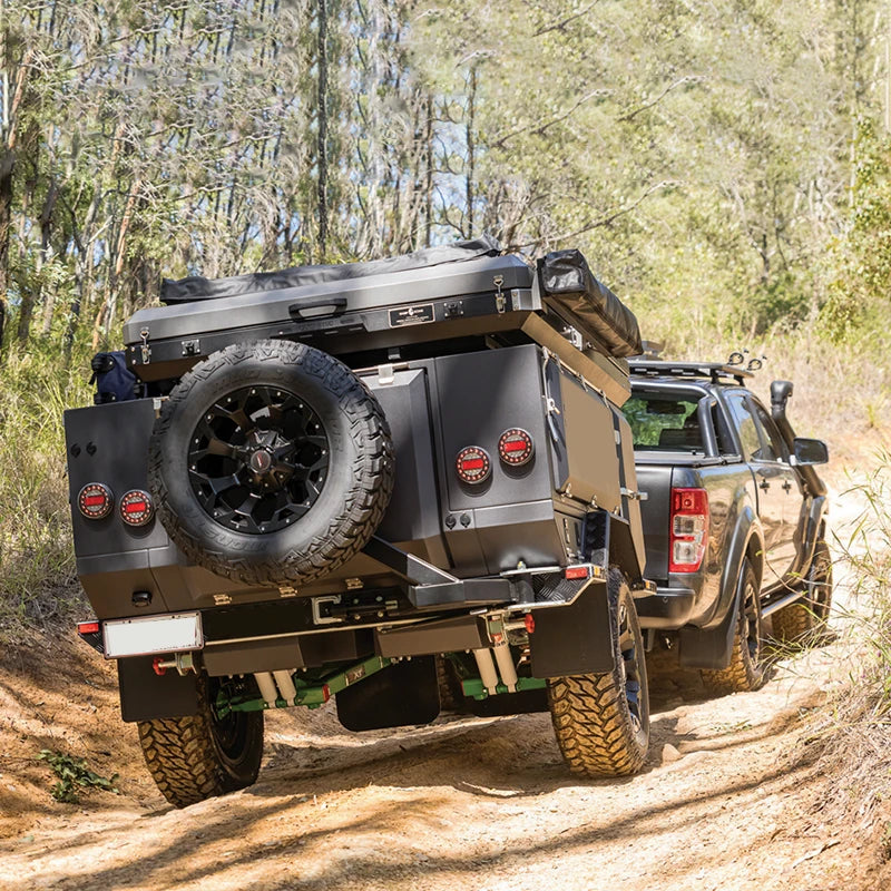 New Mobile Home Mini Offroad Camping 4x4 Trailer