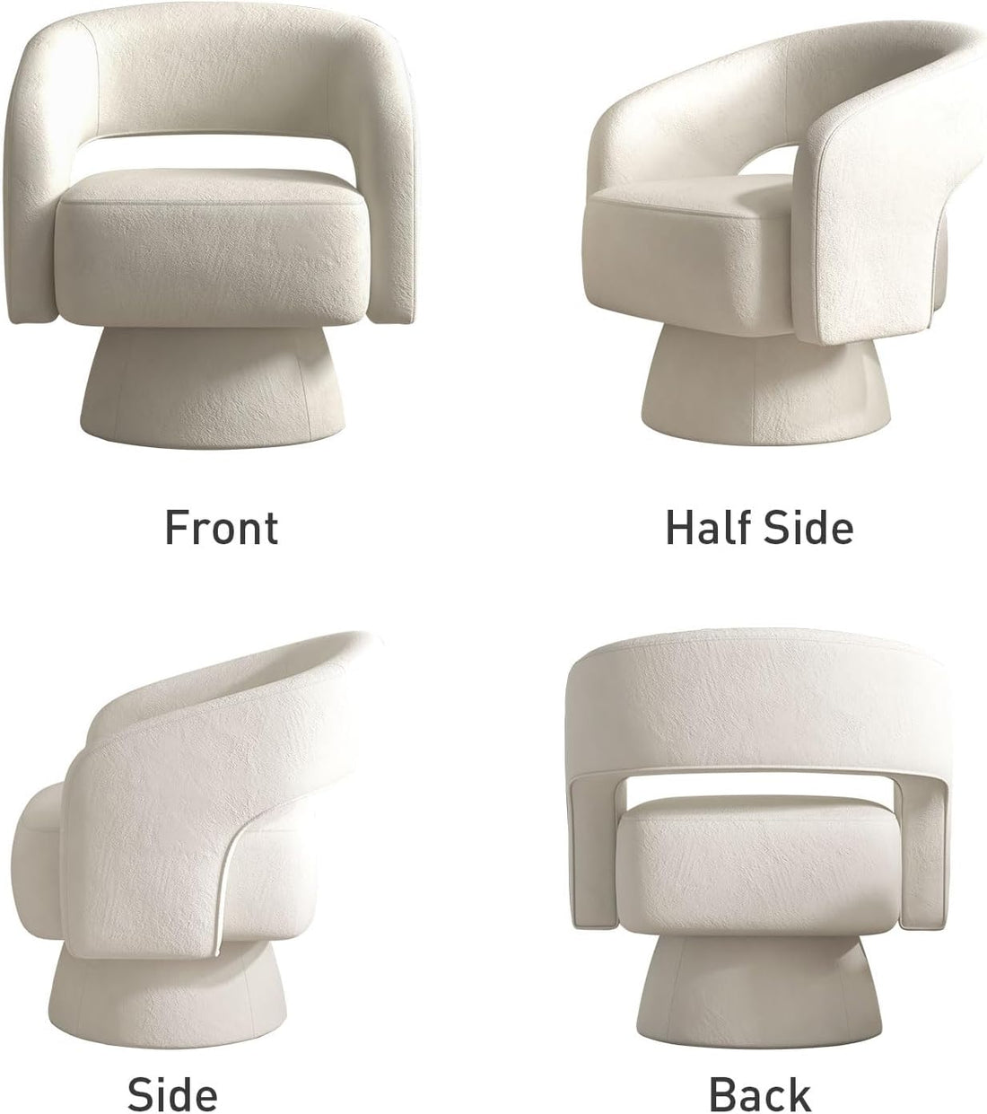 New Velvet Accent Armchairs, Modern Club Chairs for Living Room, Bedroom & Reception