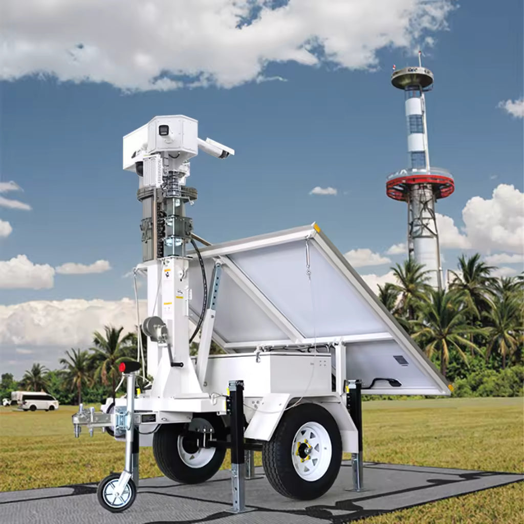 New Solar Power Generator for CCTV Security Cameras - Outdoor PTZ Camera Power Solution