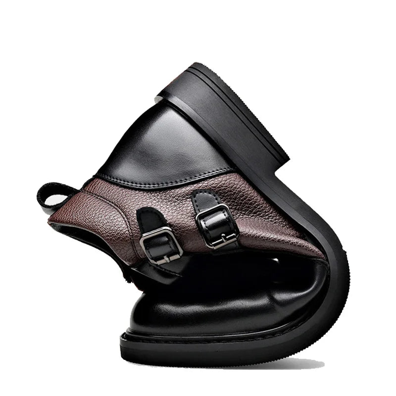 Men’s Genuine Leather Chelsea Boots – Mens Formal Ankle Boots