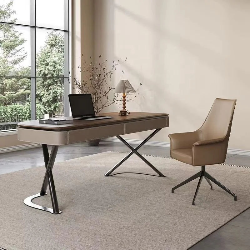 New Top Grade Contemporary  Home Office Desk – Simple Work Desk with Drawer