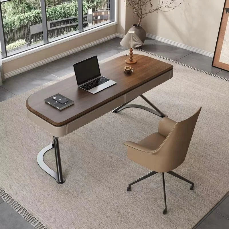 New Top Grade Contemporary  Home Office Desk – Simple Work Desk with Drawer