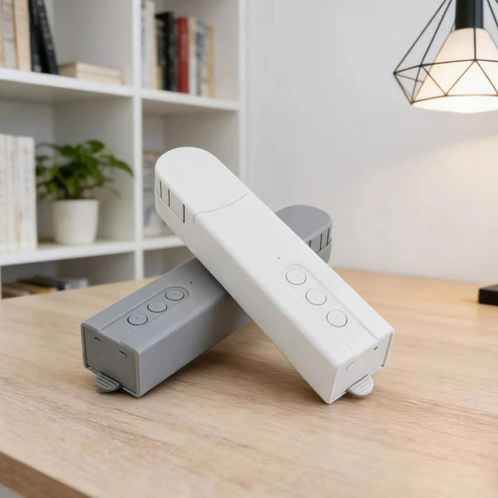 Smart Google Home Voice Control Compatible Electric Curtain Opener - Curtain Motor, Automatic Roller Blinds Driver