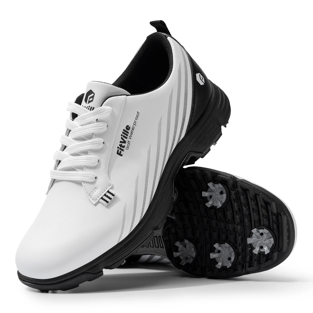 New Waterproof Golf Shoes Men Professional Spiked Golf Shoes
