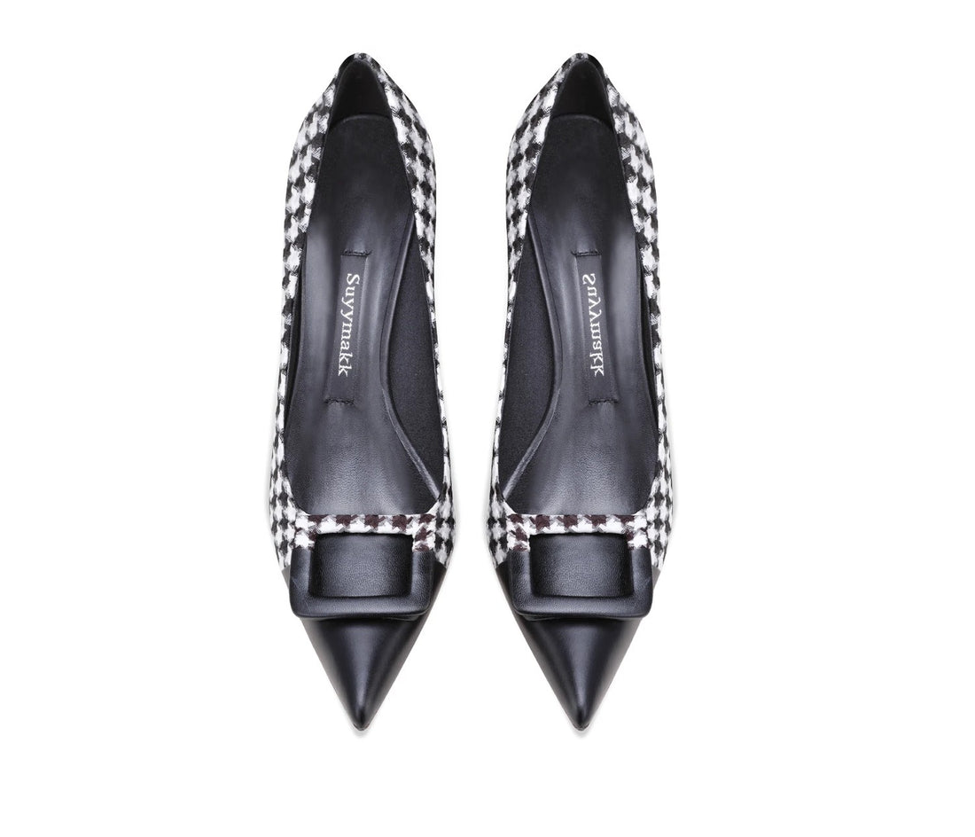 Women's Luxury Star Style High Heels – Elegant Pointed-Toe Pumps for Weddings and Office Wear