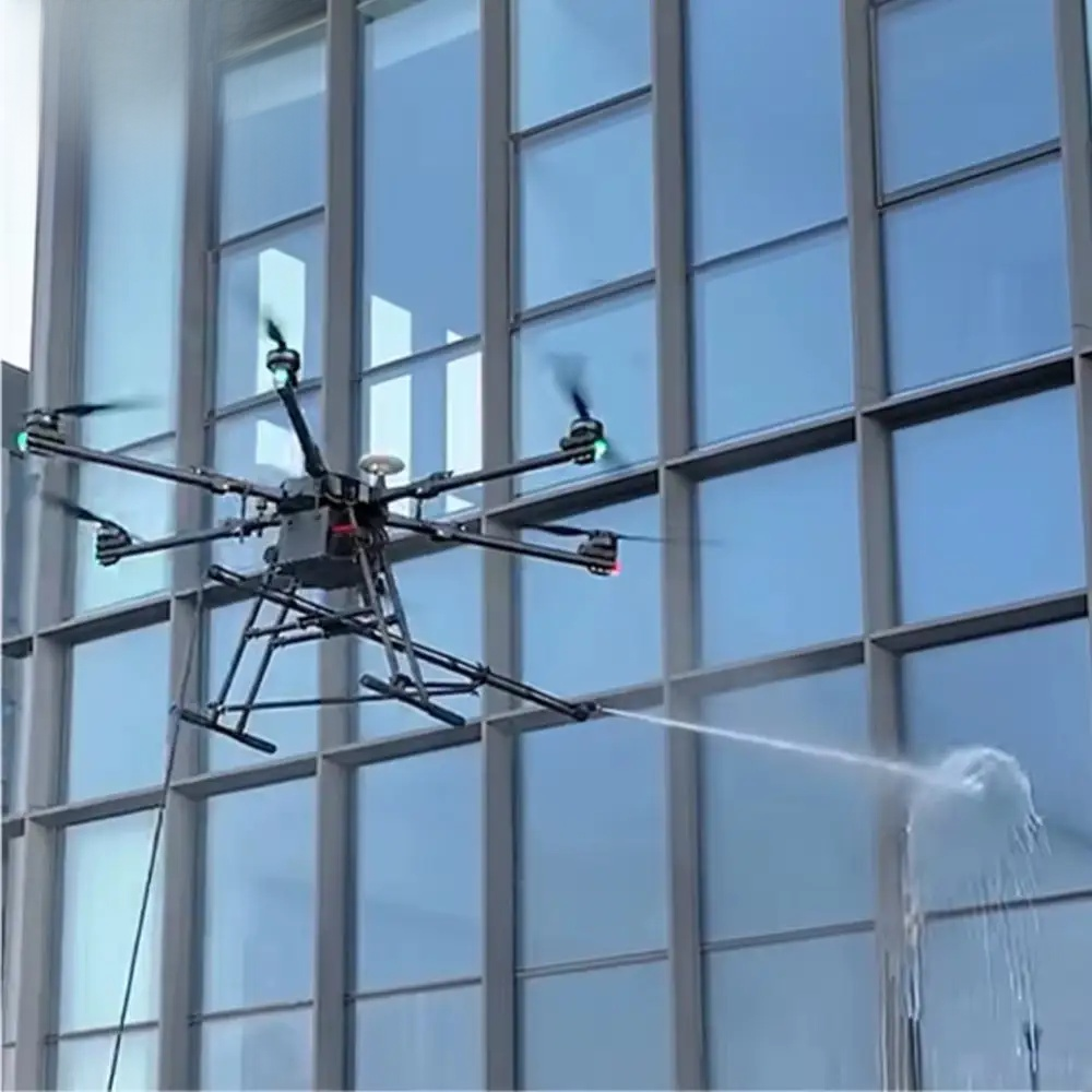 Advanced EM-60C High-Rise Building Window Cleaning High-Altitude Multirotor Drone