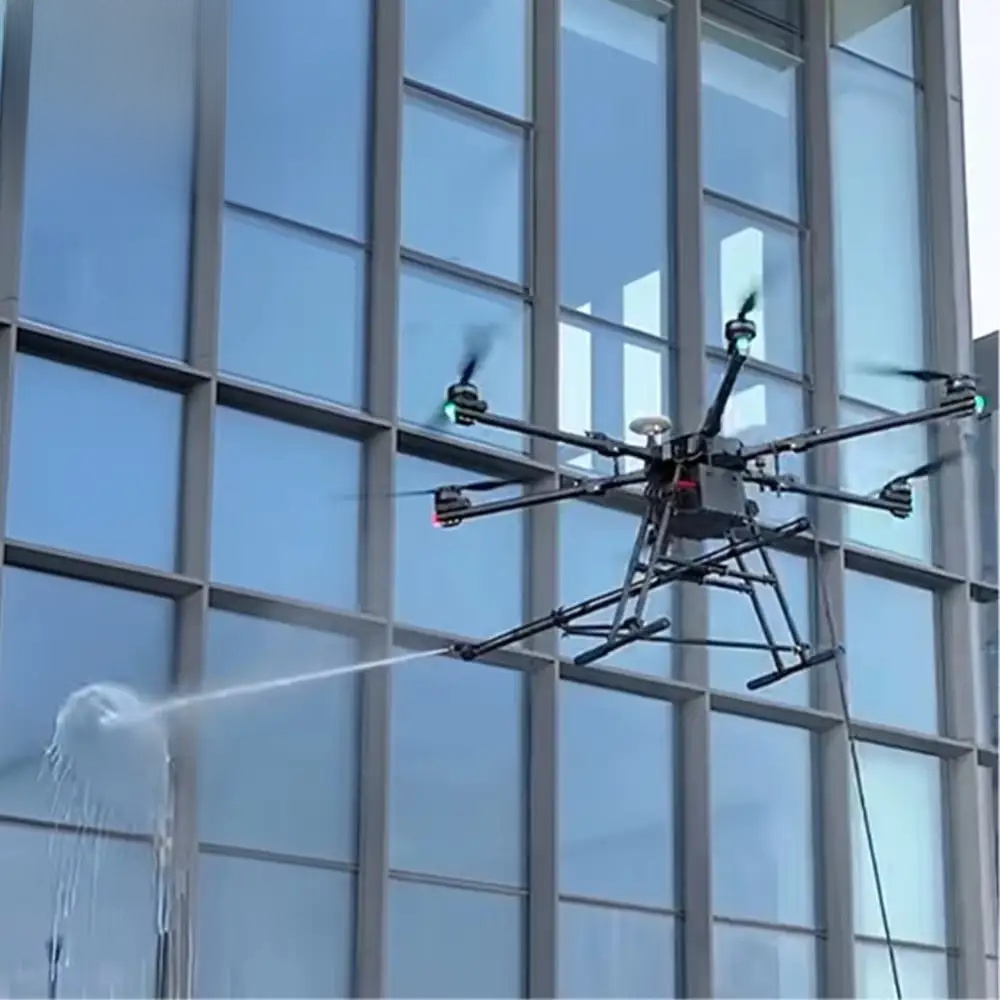 Advanced EM-60C High-Rise Building Window Cleaning High-Altitude Multirotor Drone