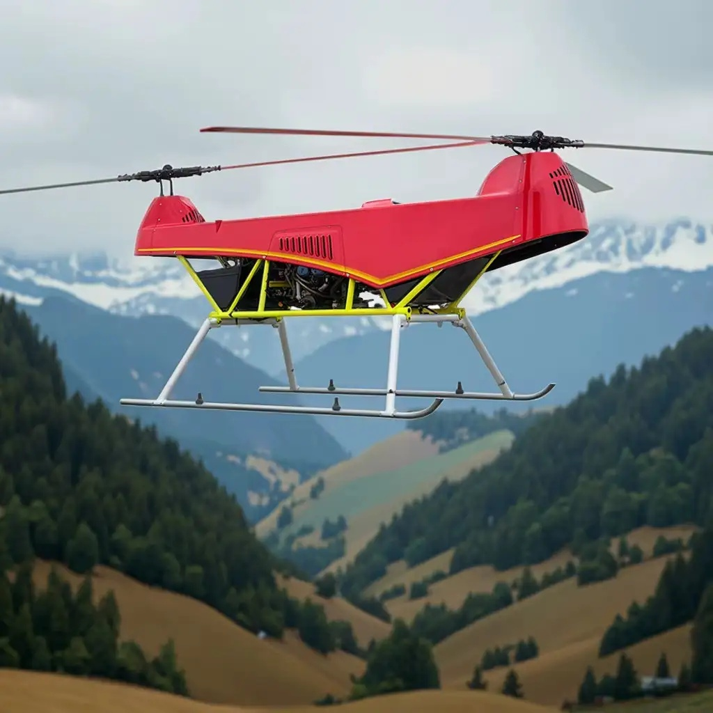 New Firefighting Drone Ultra Power -  Multipurpose Transportation Use