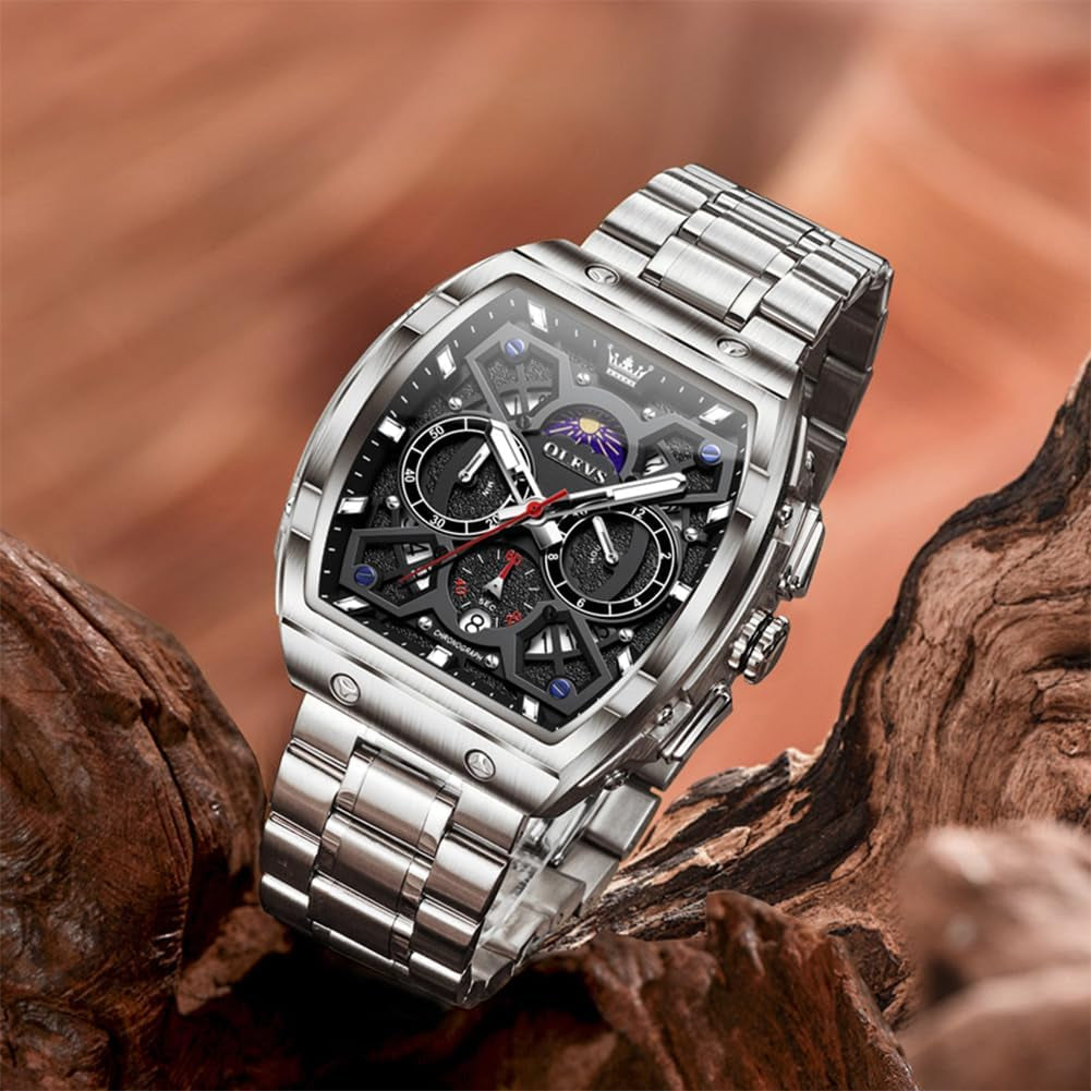 Mens Business Dress Chronograph Waterproof Watch