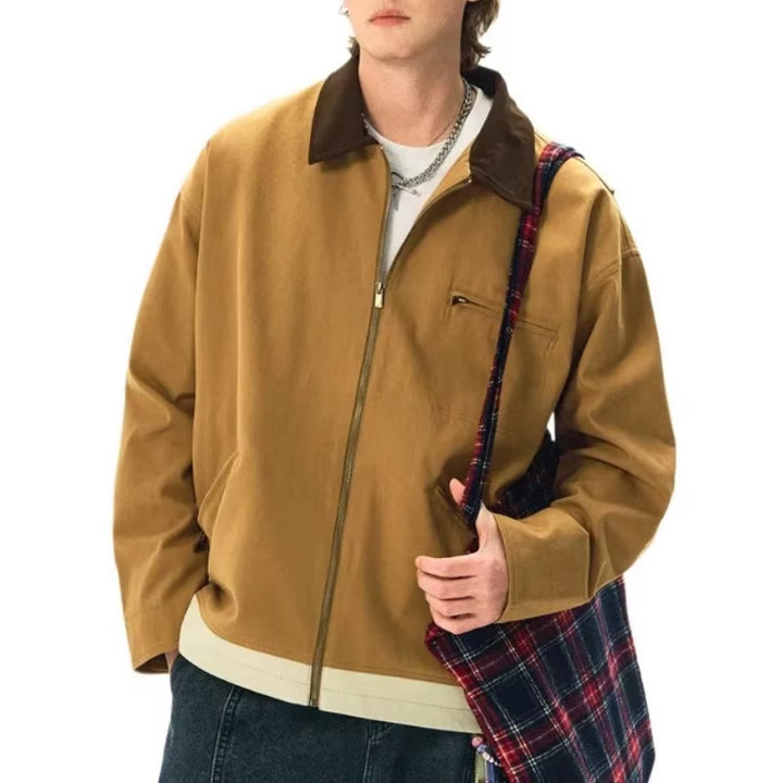 Mens Retro Canvas Detroit Hunting Jacket 