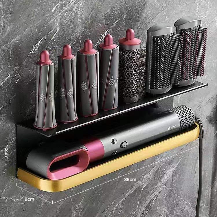 Hair Curler Storage Rack Style Shaper Bracket Wall Hanging