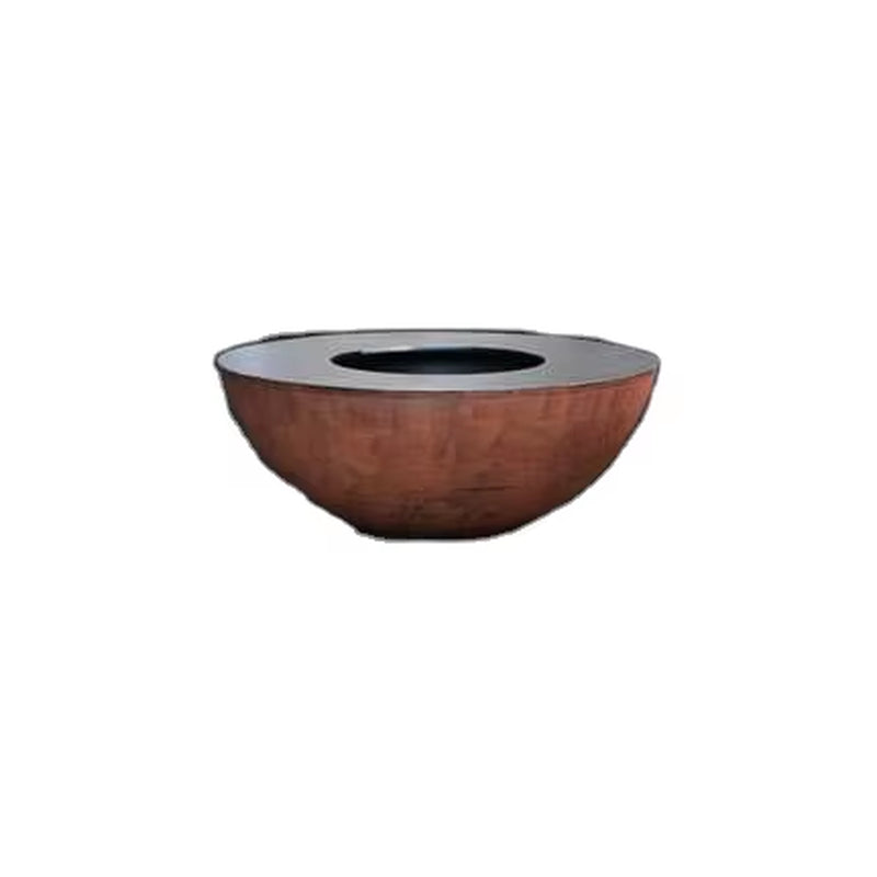 New Outdoor Cooking Steel Hemisphere Fire Pit Bbq Grill