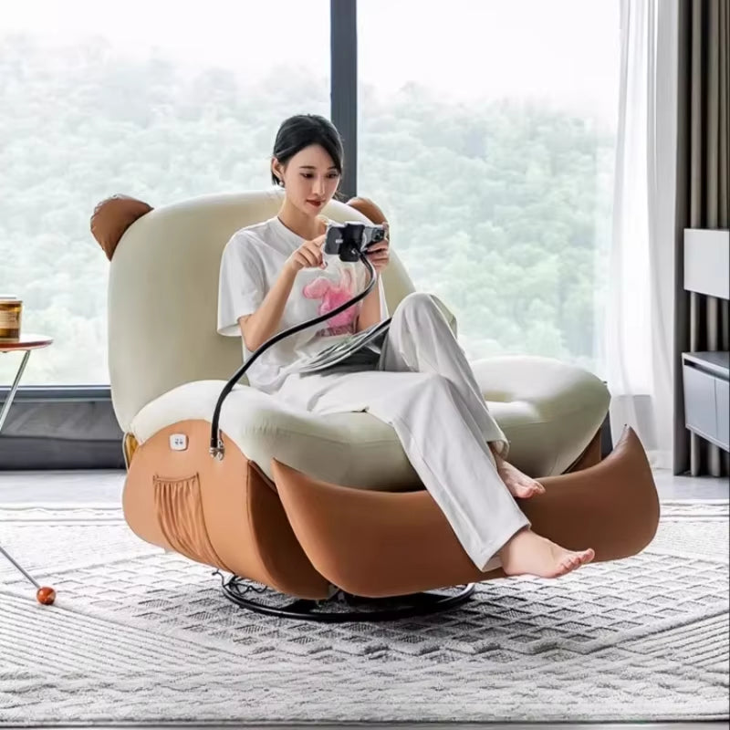 Living Room Leisure Lazy Sofa Massage Rocking Chair