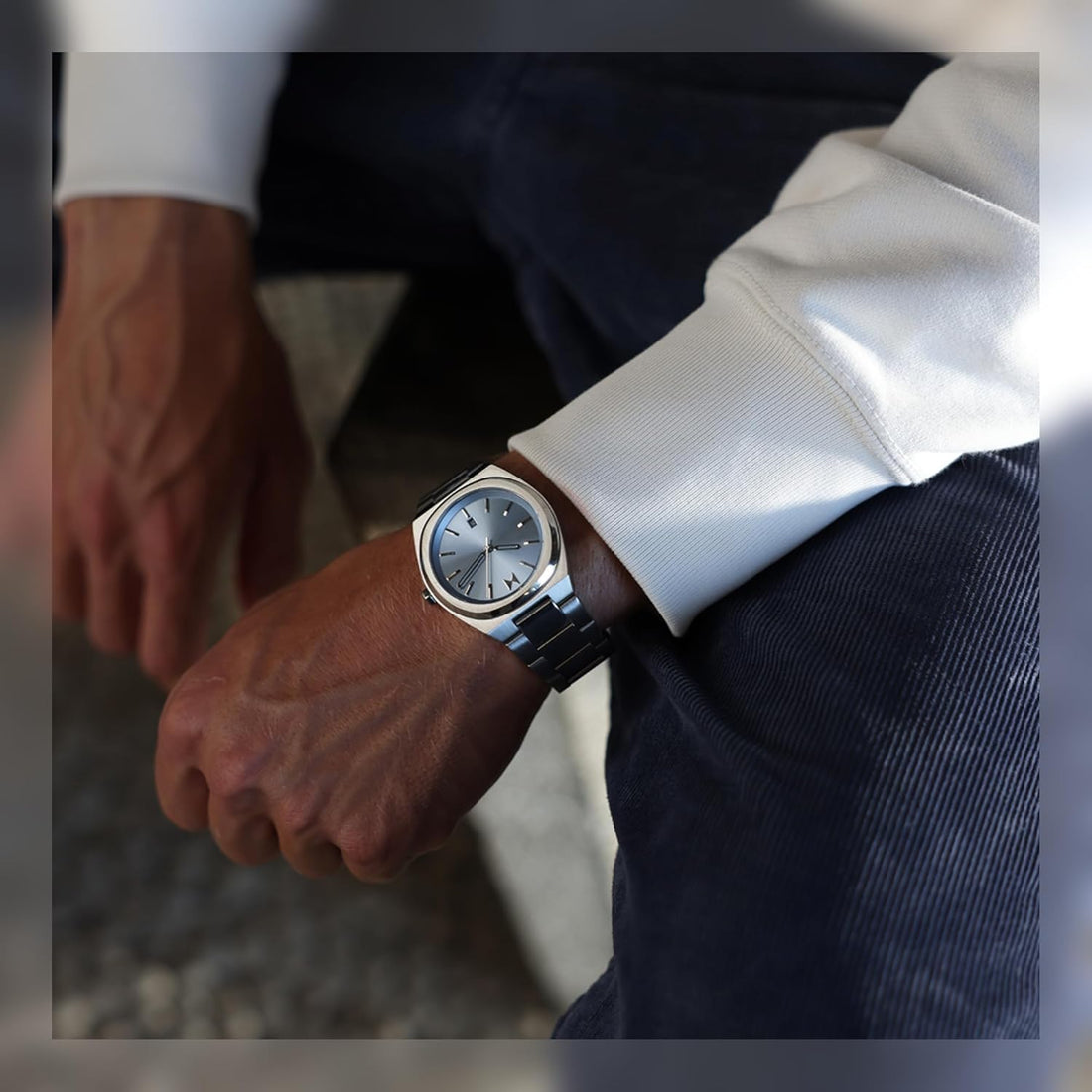 Modern Mens Minimalist Luxe Iso Watch