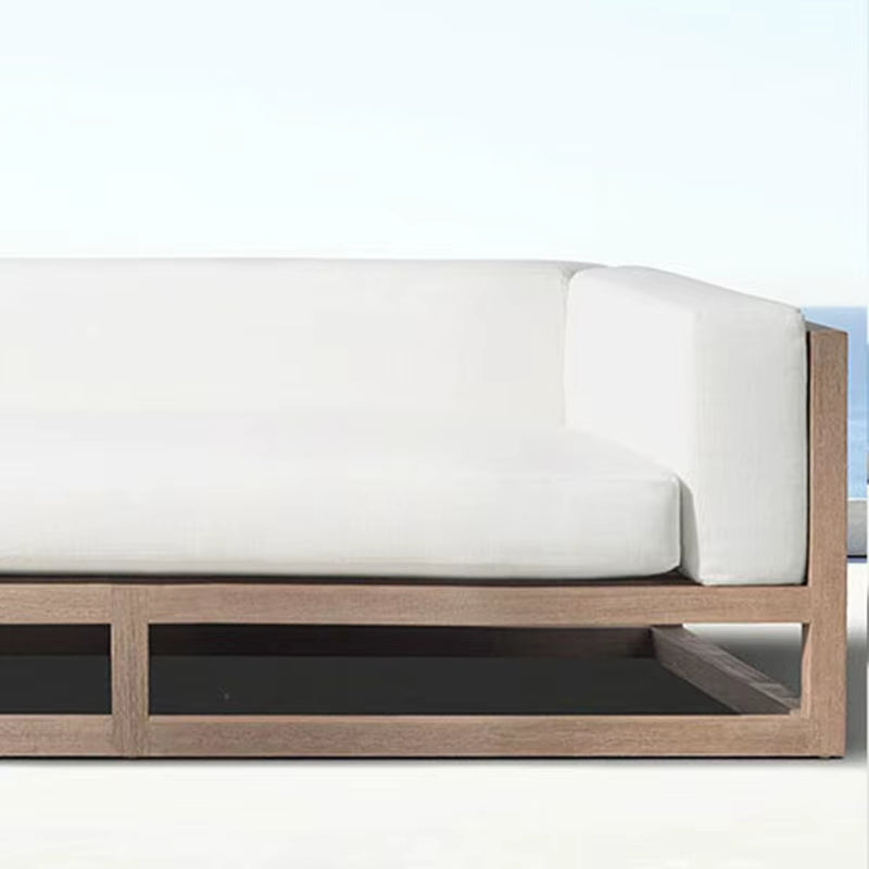 Outdoor Sofa Outdoor Aluminum Alloy Software Single Double Sofa Combination Villa Garden Leisure Sofa Family Furniture Set