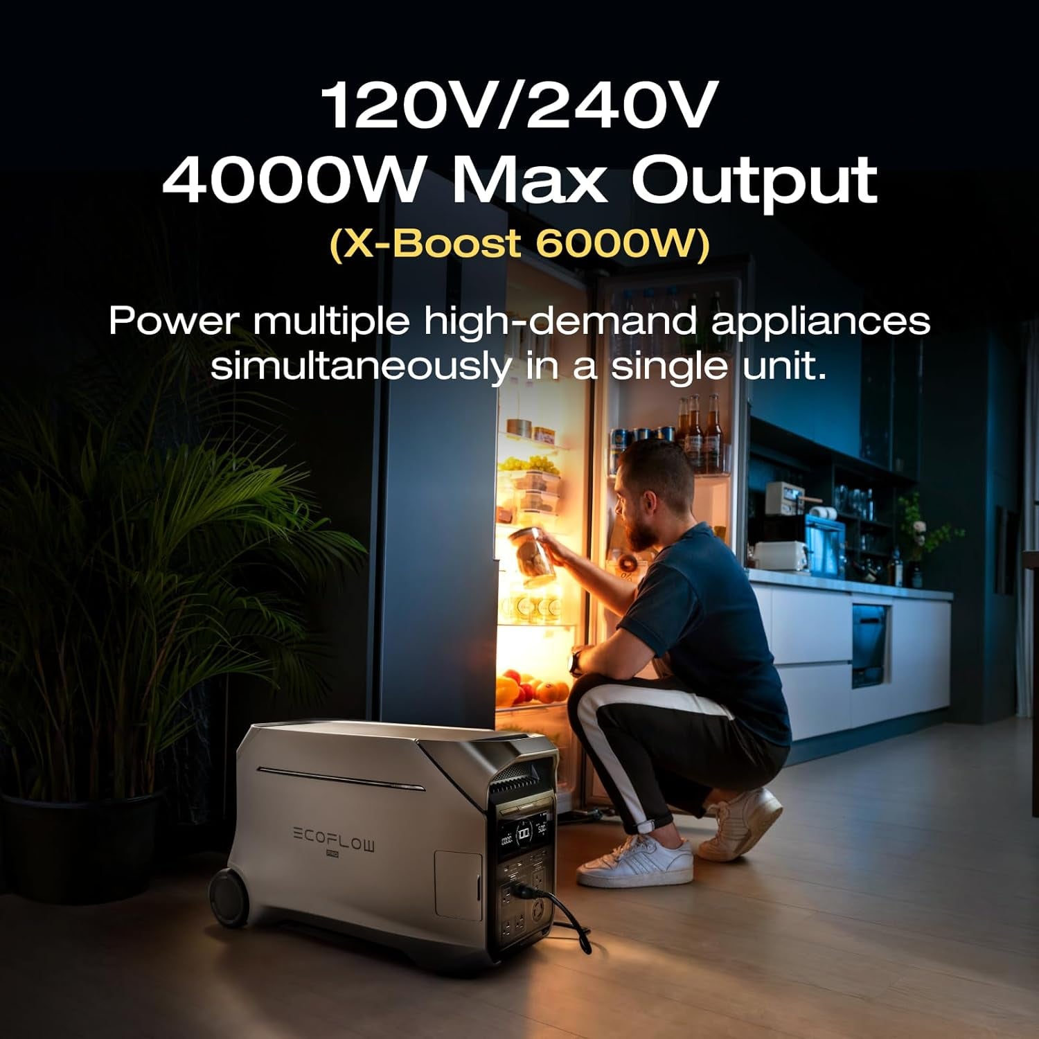 Premium Smart 8Kwh Portable Power Station with Extra Battery Solar Enabled